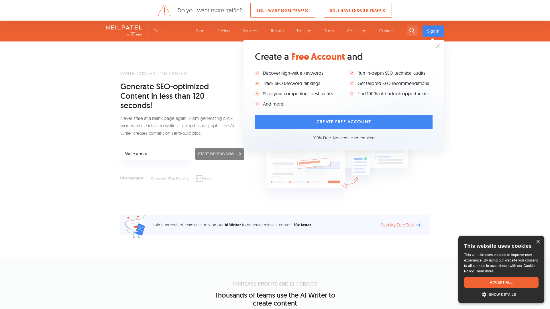 AI Paragraph Rewriter product screenshot