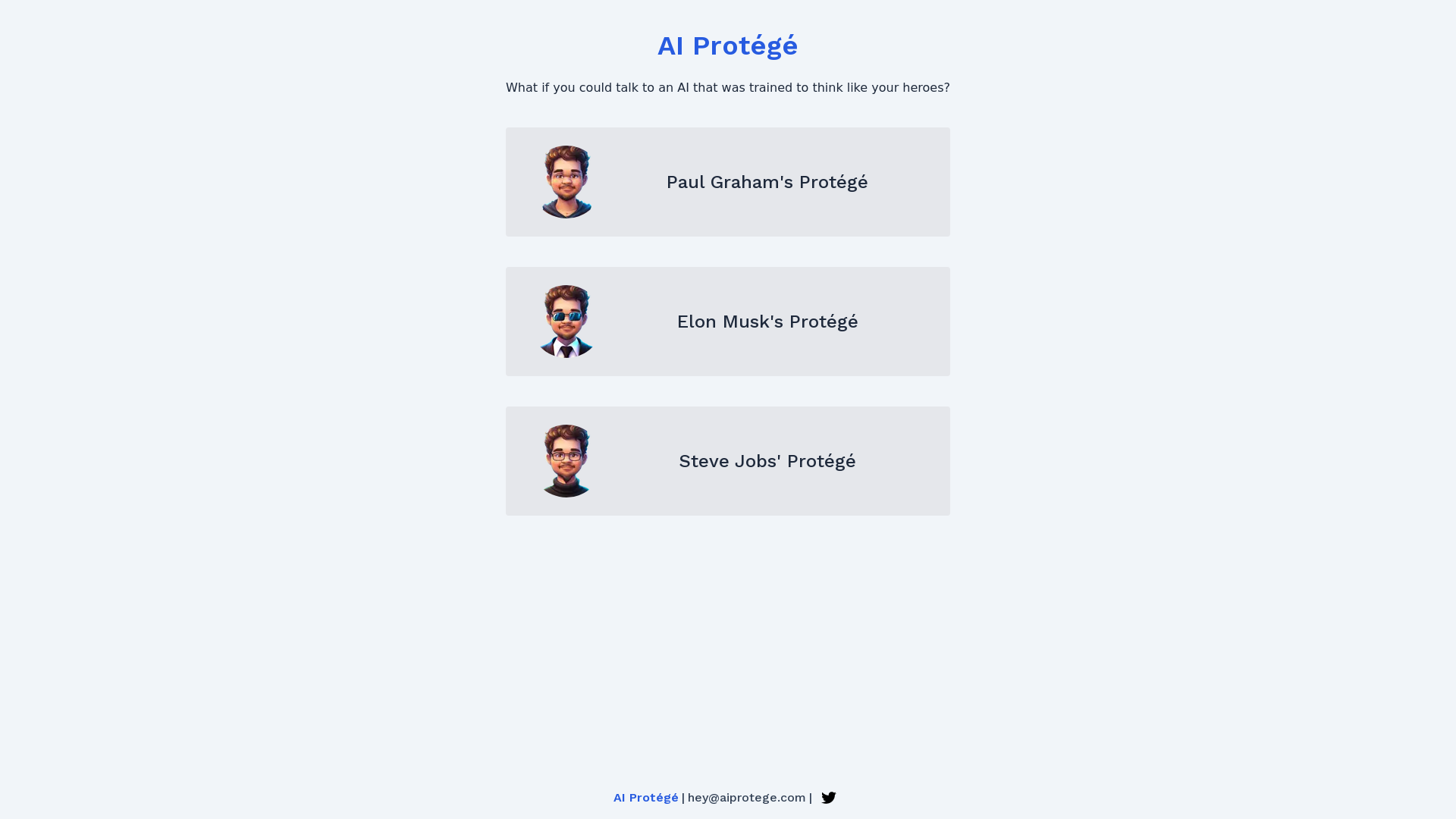 AI Protégé product screenshot
