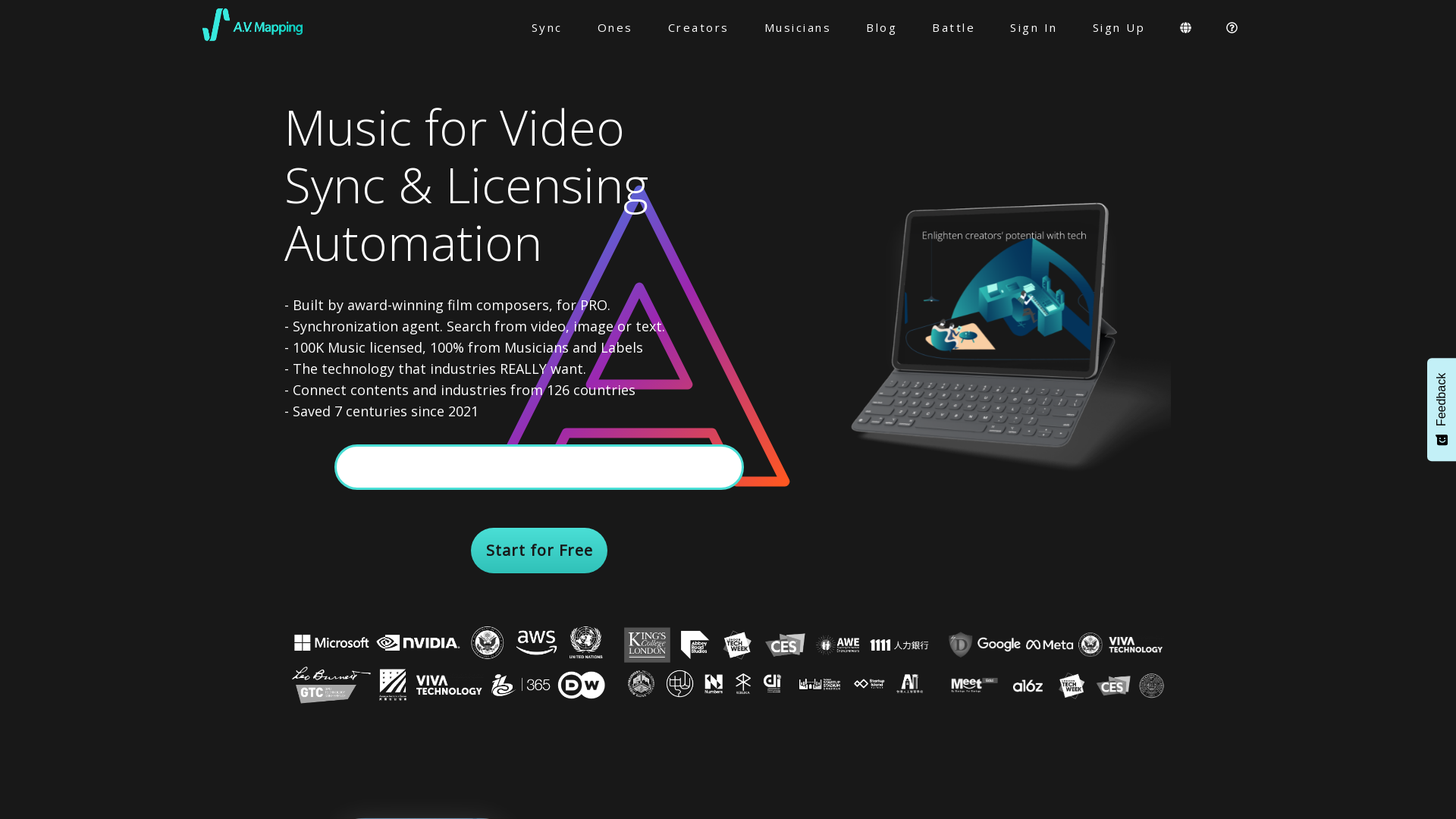 Avmapping.co product screenshot