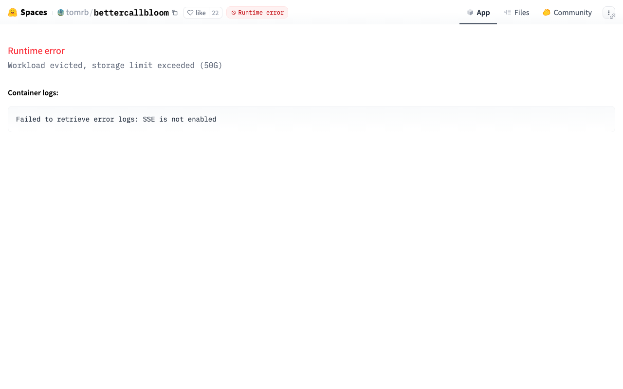 Bettercallbloom product screenshot