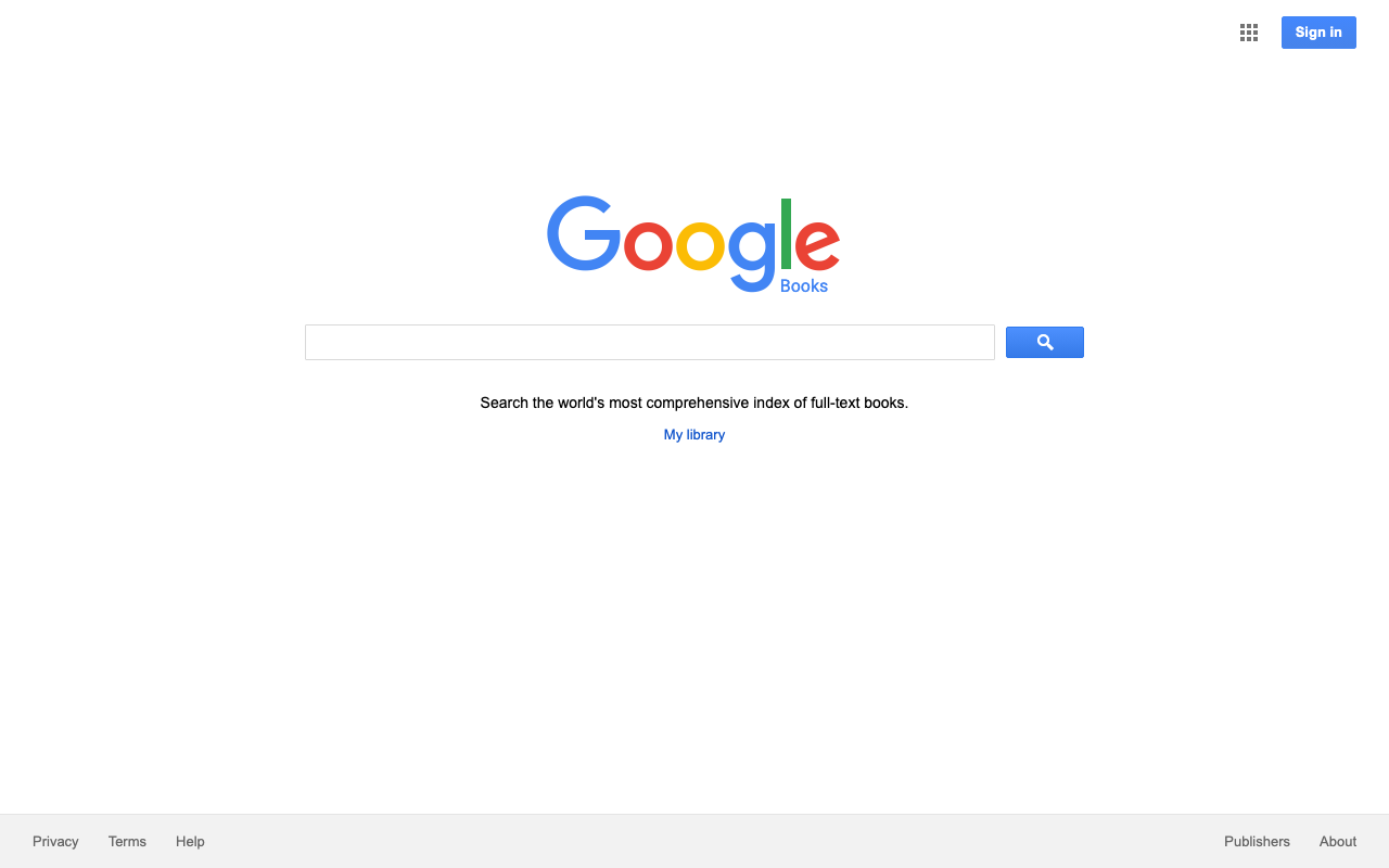 Books.google.com product screenshot
