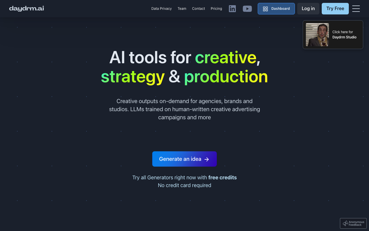Daydrm.ai product screenshot