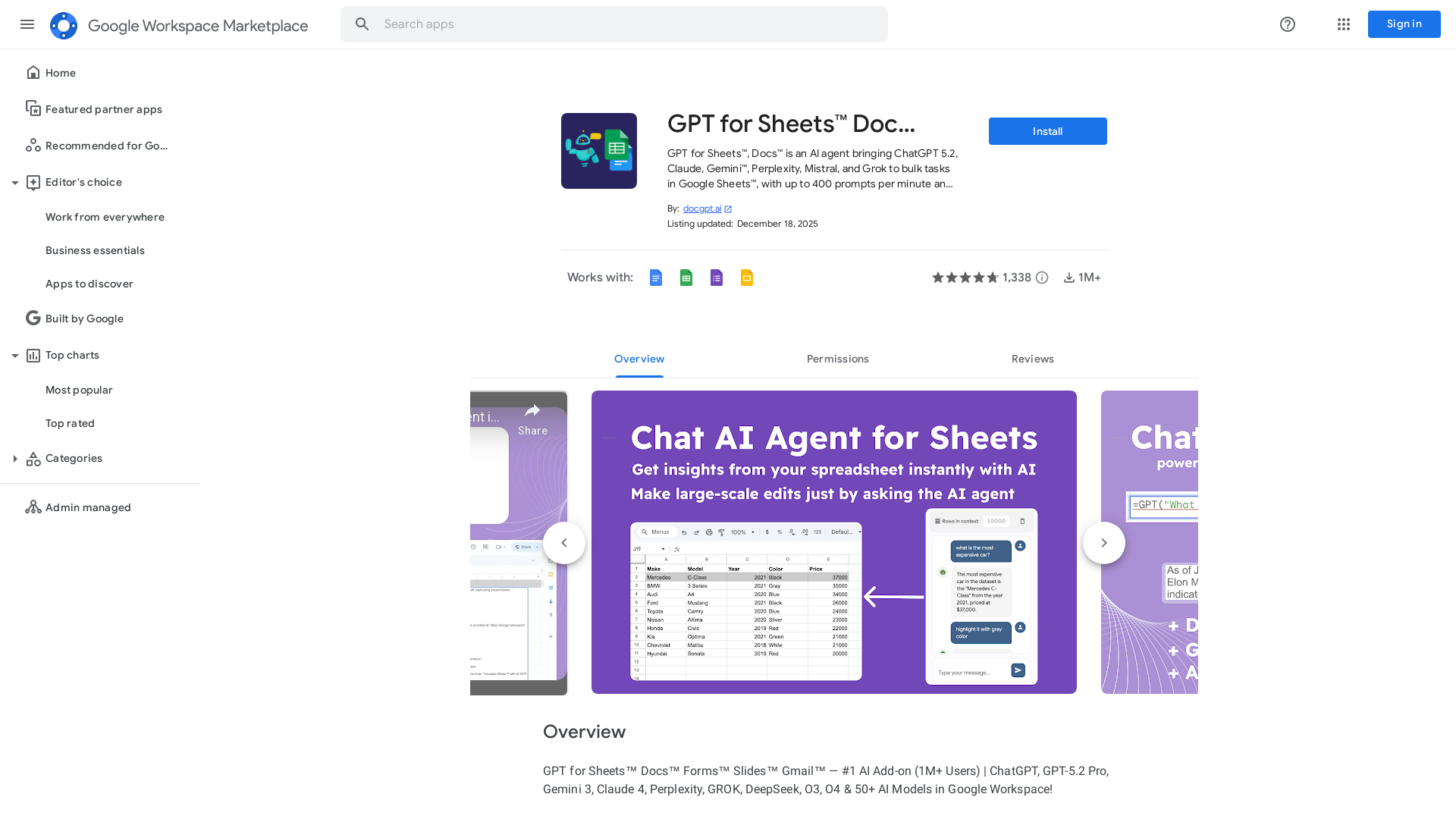 DocGPT product screenshot