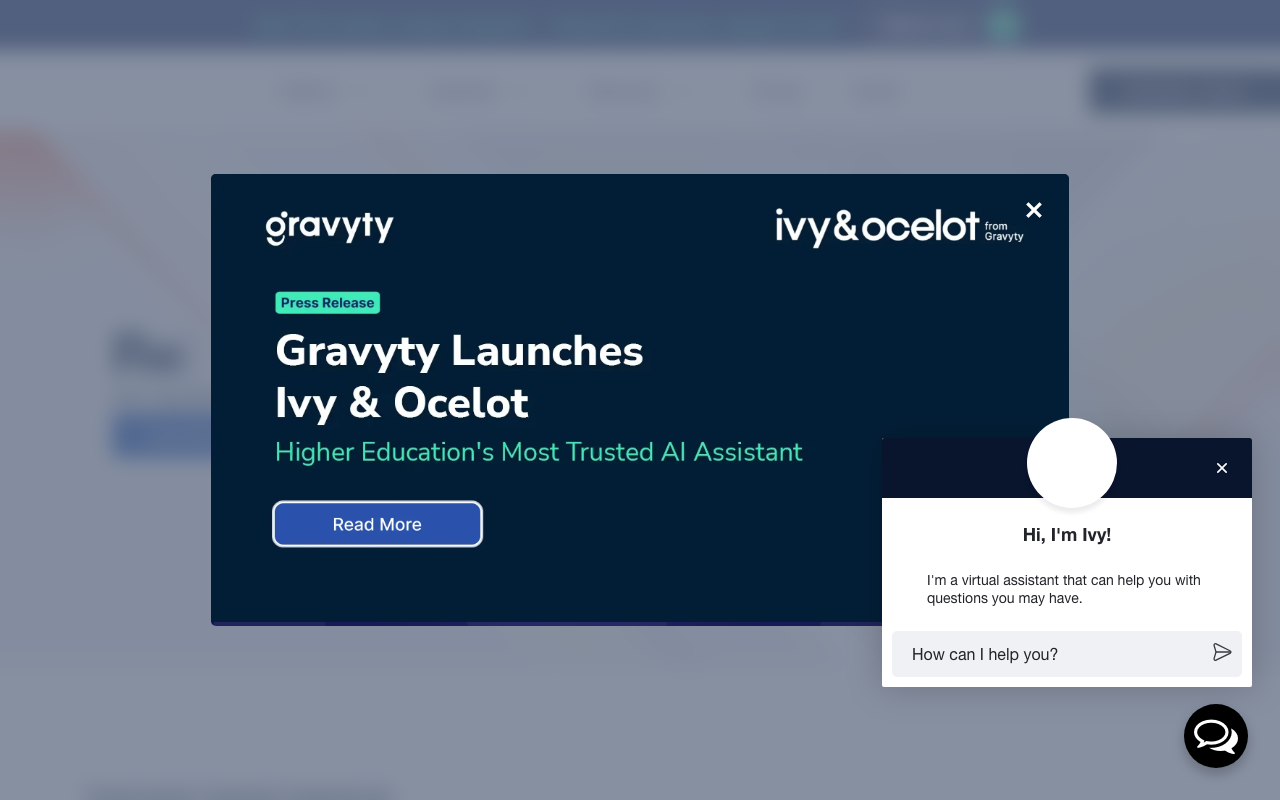 Ivy.ai product screenshot