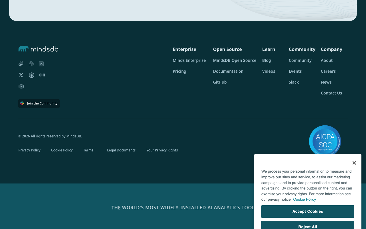 Mindsdb product screenshot
