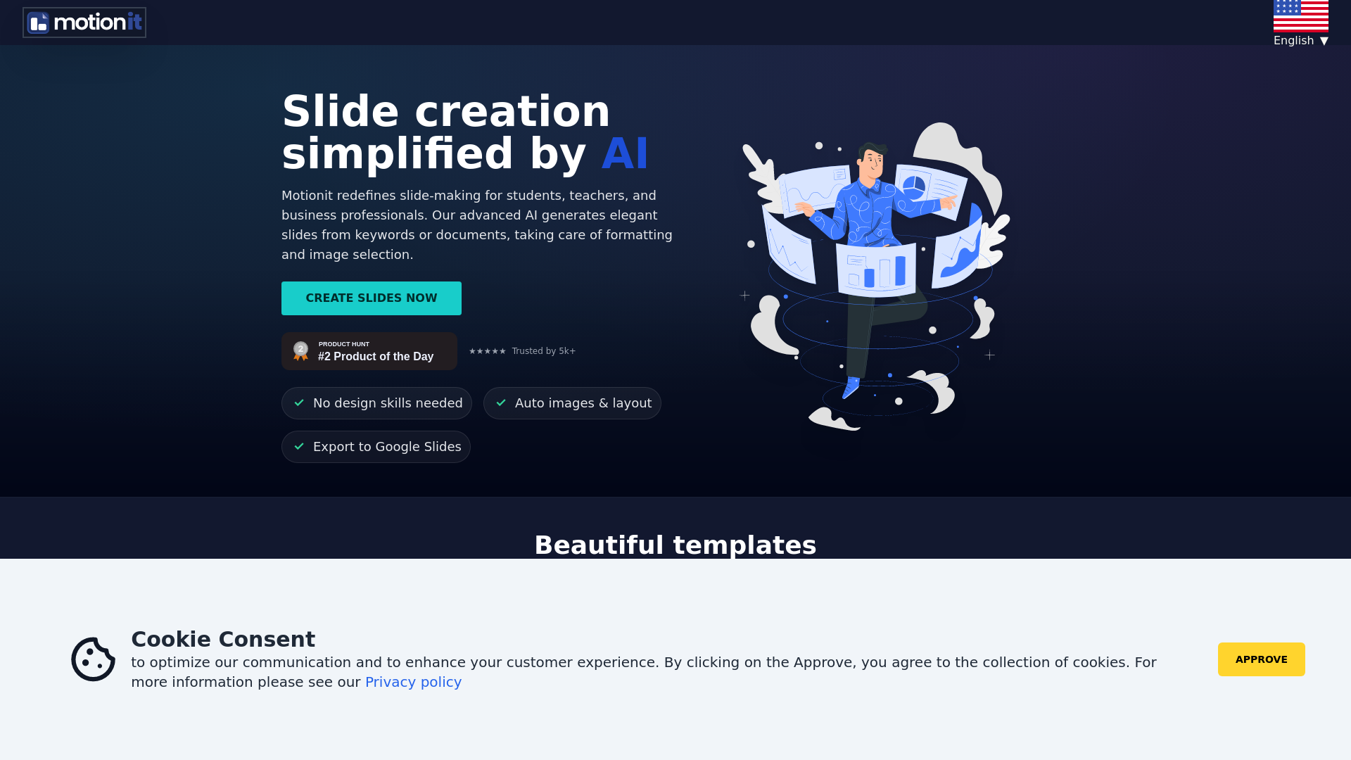 MotionIt AI product screenshot