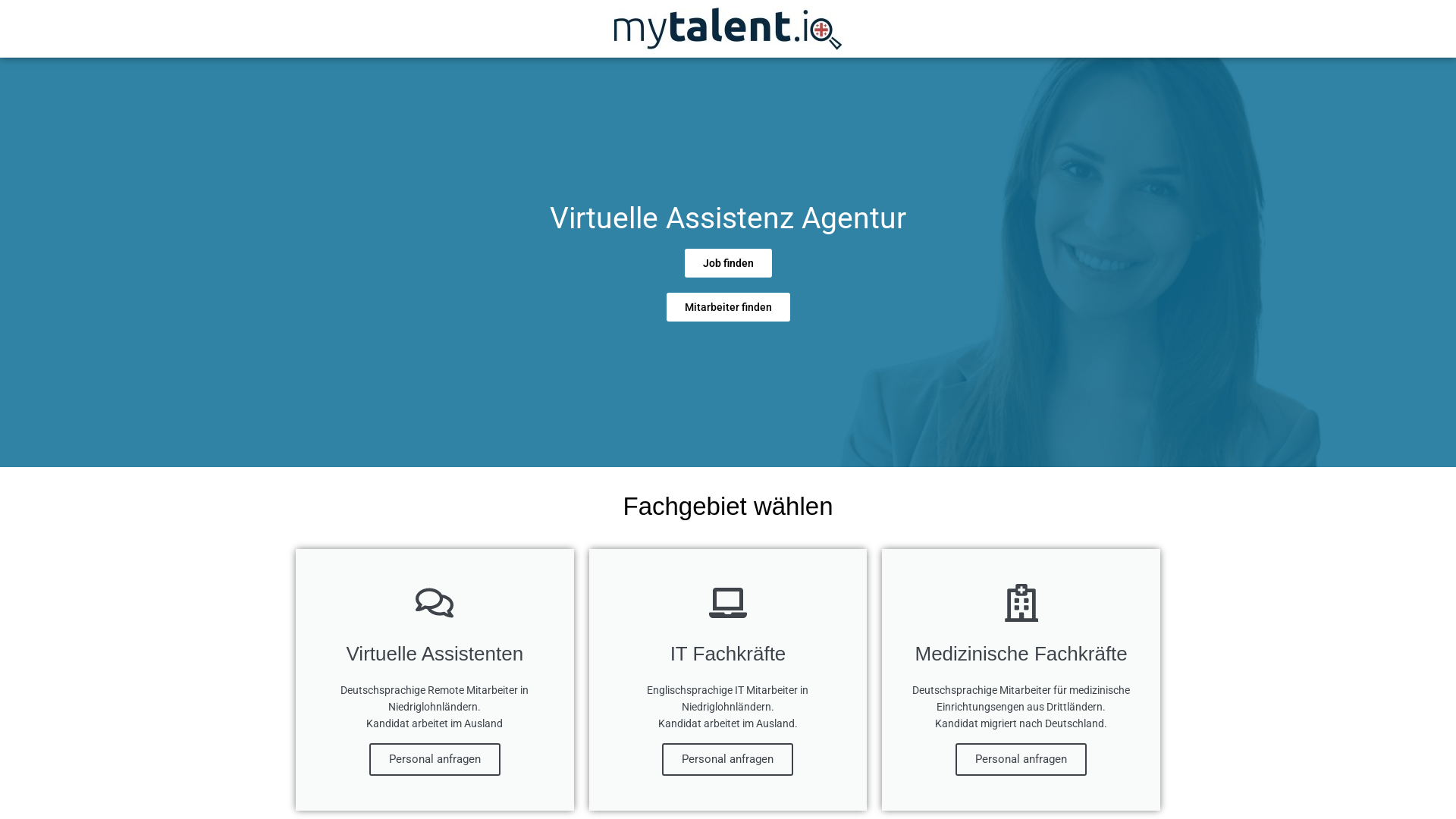 MyTalent.io product screenshot