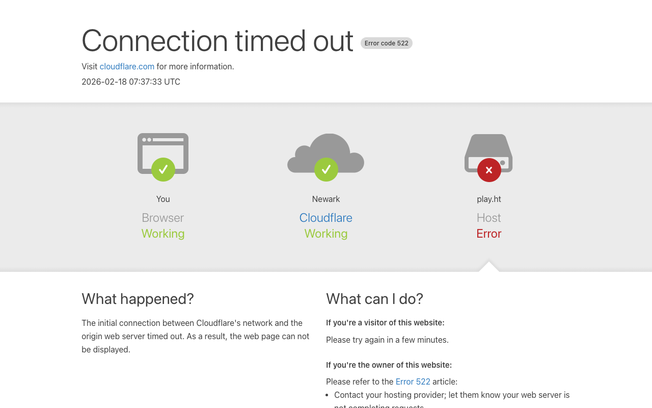 PlayHT product screenshot
