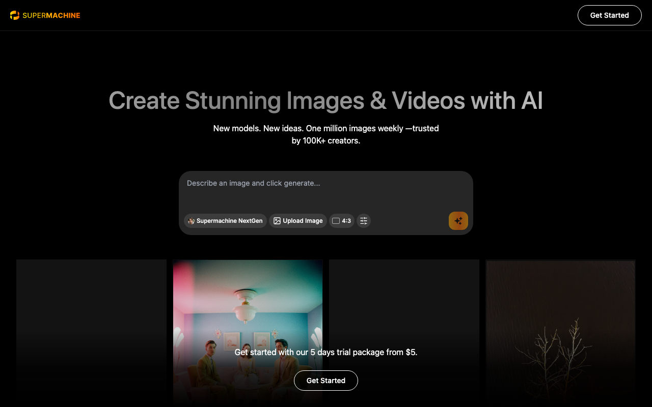 SUPERMACHINE product screenshot