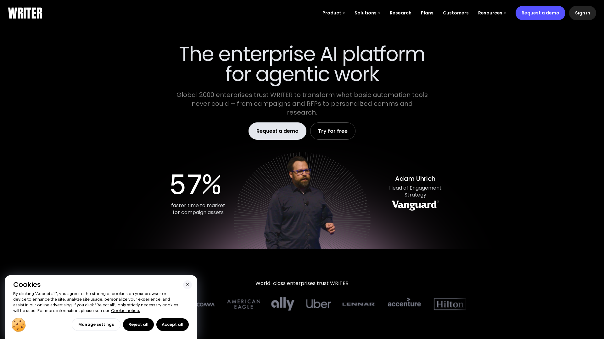 Writer product screenshot