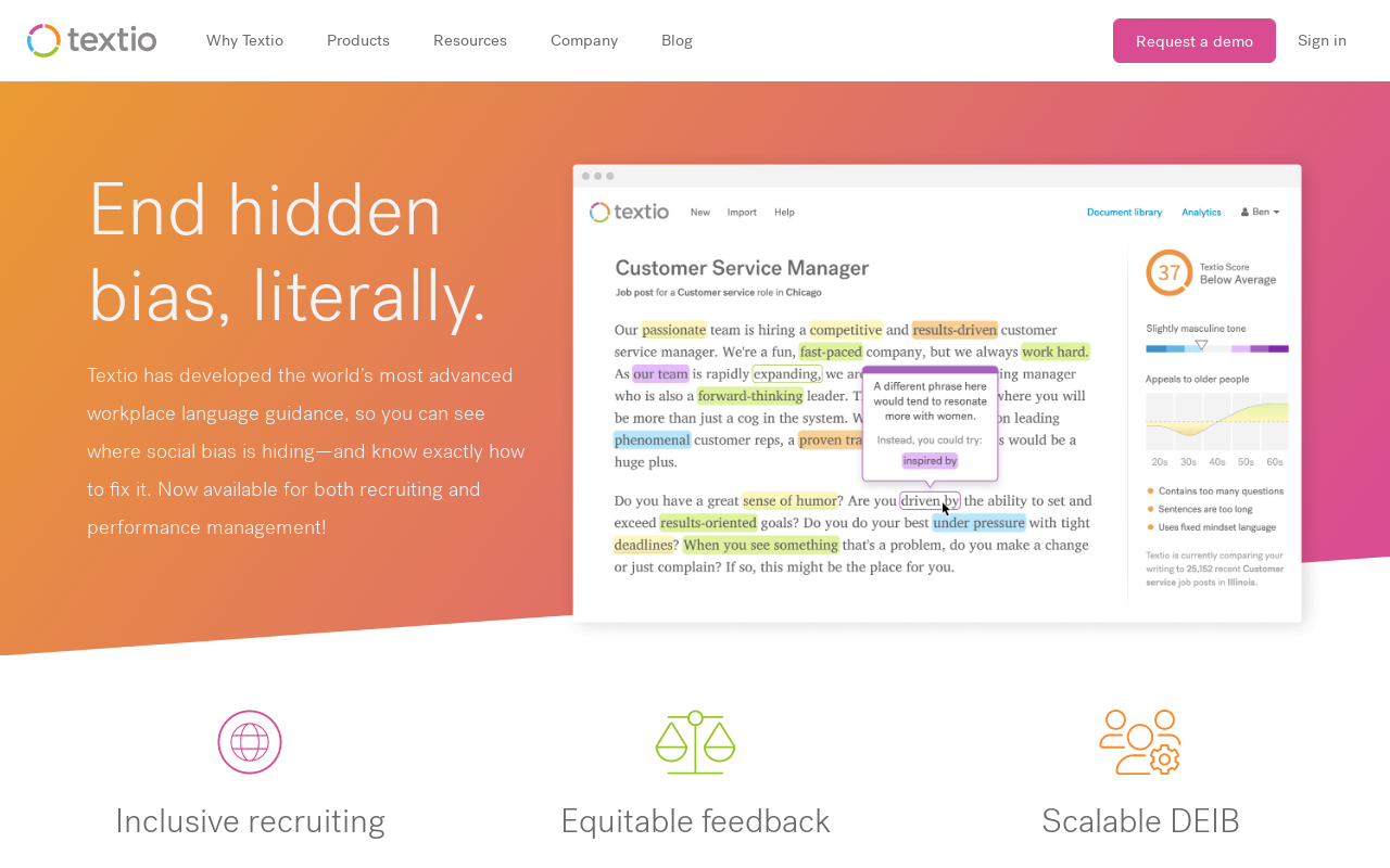 Textio | AI Tools Guide