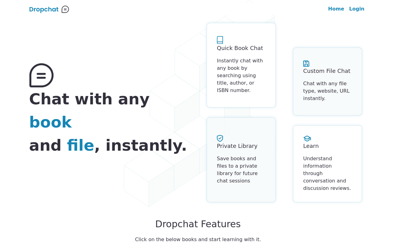 Dropchat product screenshot