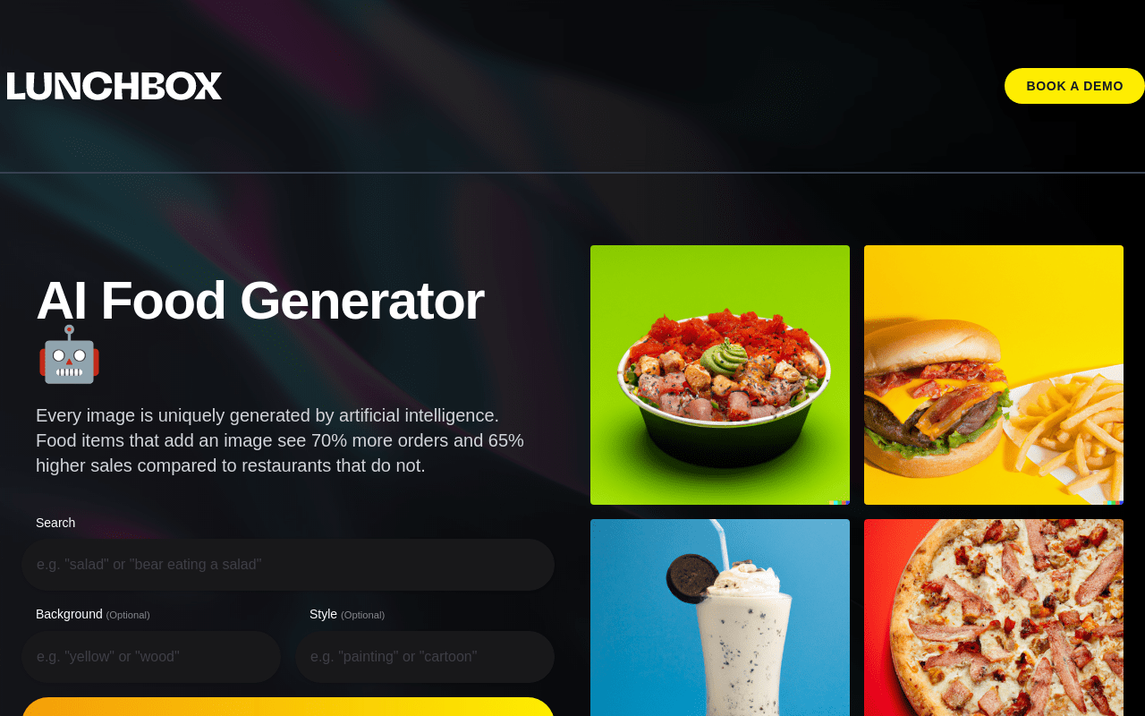 Lunchbox product screenshot