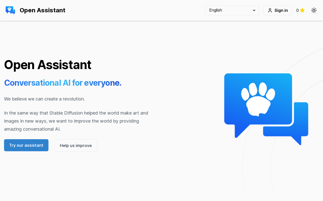 Open-assistant.io