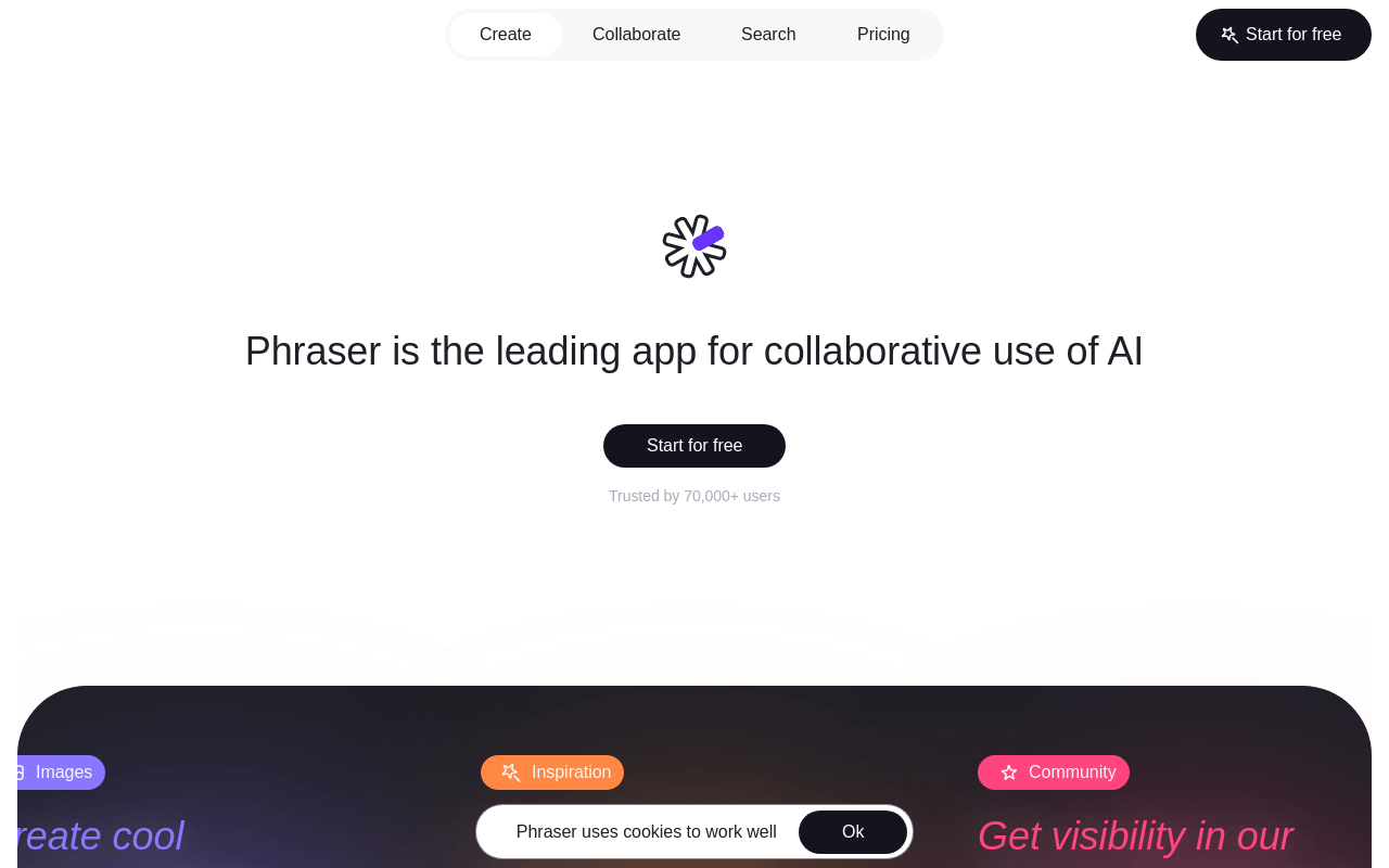 Phraser.tech product screenshot