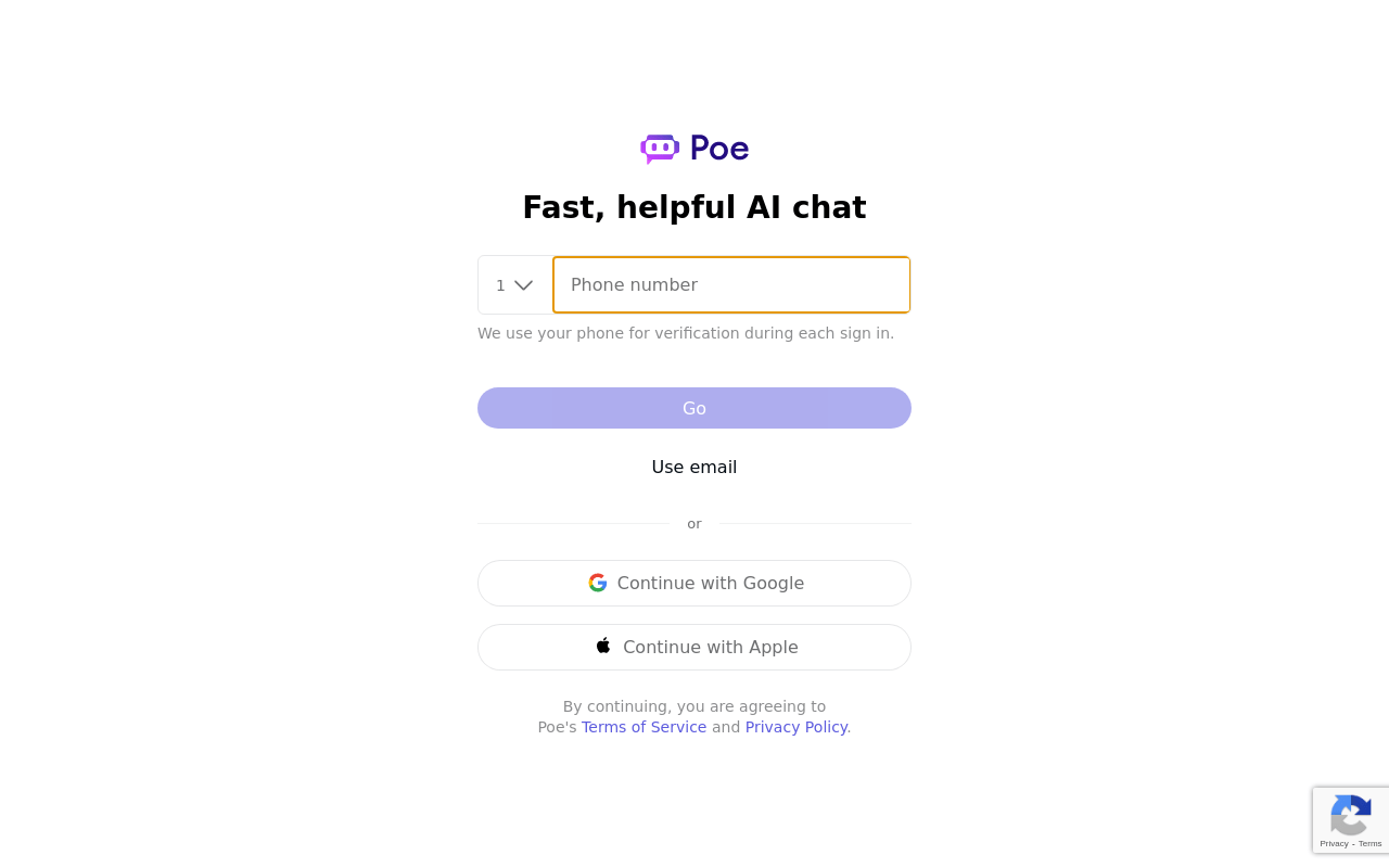 Poe product screenshot